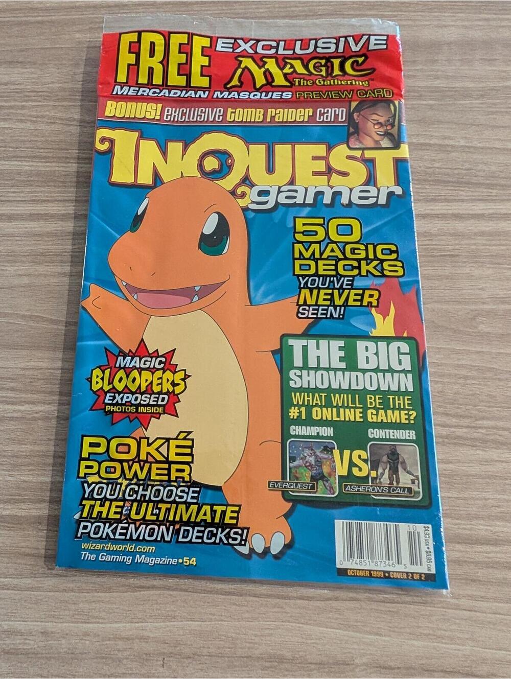 Inquest Gamer Magazine Issue #54 with Magic: The Gathering Cards